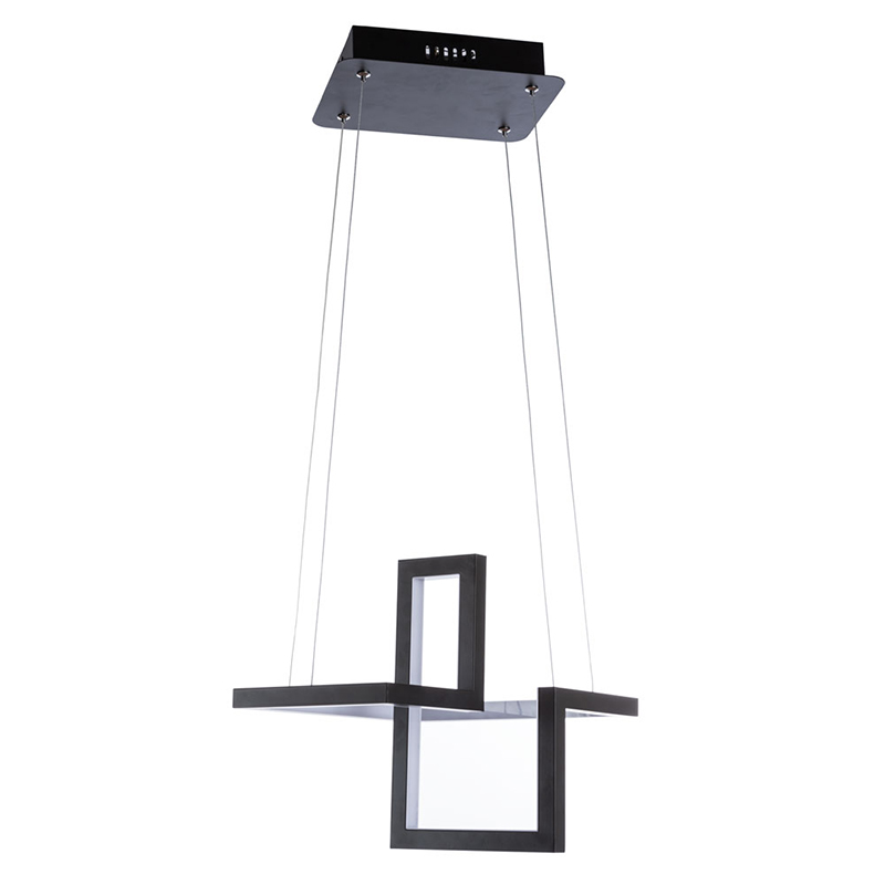 Люстра Esther Geometric Black Chandelier Черный Люстра Esther Geometric Black Chandelier Черный во Владивостоке | Loft Concept