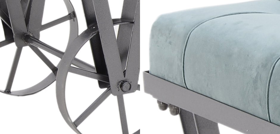 Банкетка Bench Seat Loft blue Банкетка Bench Seat Loft blue - Loft-Concept во Владивостоке