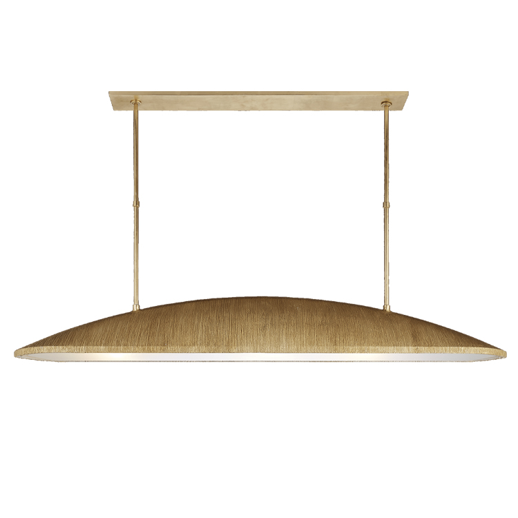 Люстра UTOPIA LARGE LINEAR PENDANT Золотой во Владивостоке | Loft Concept 