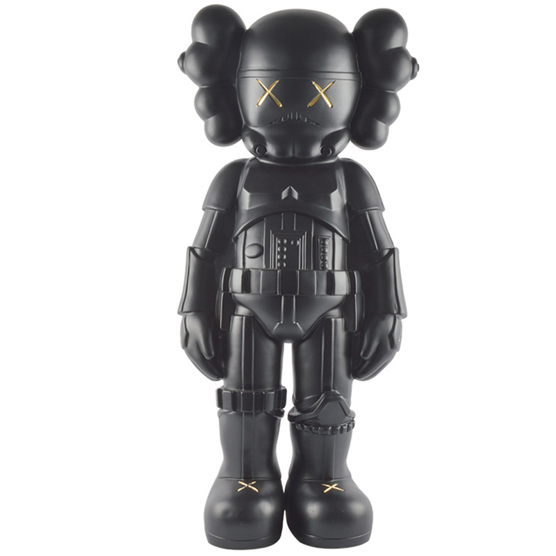 Статуэтка KAWS Black Soldier Gold X Черный Золотой Статуэтка KAWS Black Soldier Gold X Черный Золотой во Владивостоке | Loft Concept