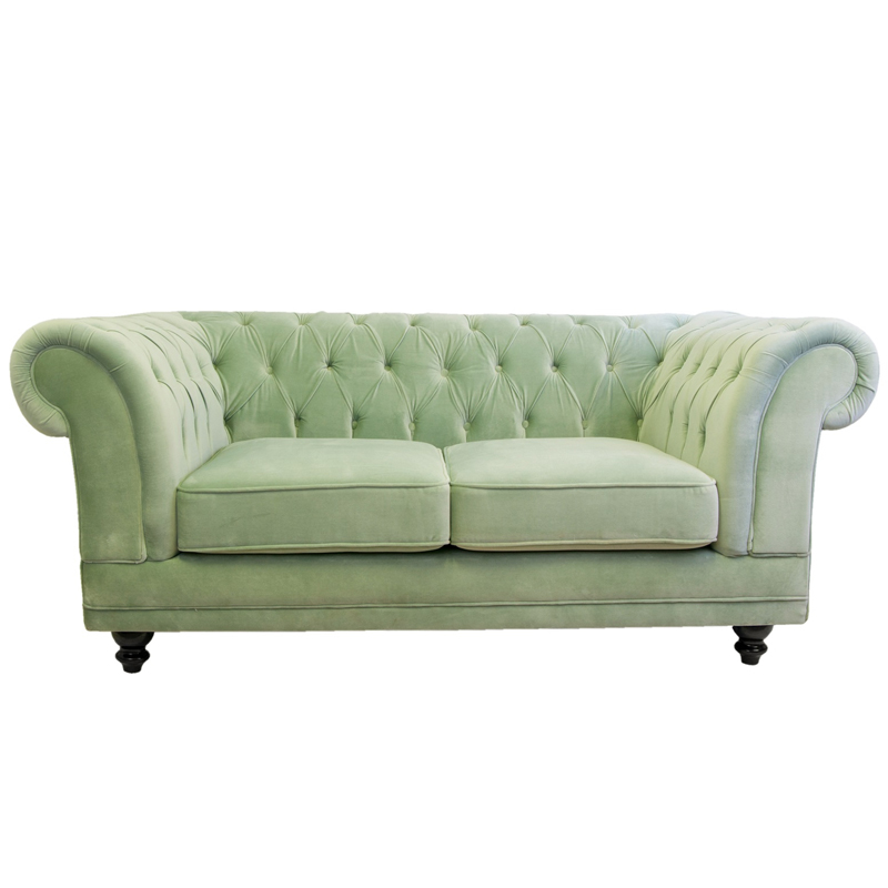 Диван Armel Sofa velour Зеленый во Владивостоке | Loft Concept 