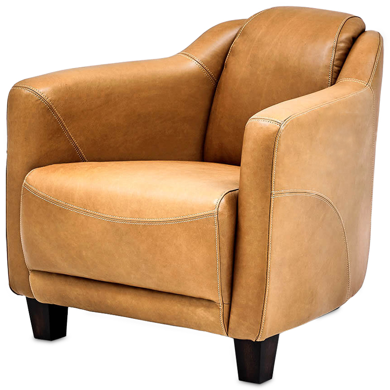 Кресло Fabricio Chair Карамель Коричневый Кресло Fabricio Chair Карамель Коричневый во Владивостоке | Loft Concept