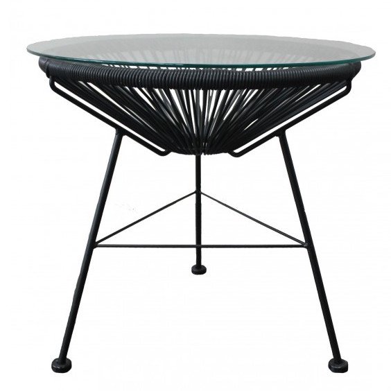 Приставной стол Acapulco side table Black Морская синь Желтый Черный Белый Зеленый Оранжевый Приставной стол Acapulco side table Black Морская синь Желтый Черный Белый Зеленый Оранжевый во Владивостоке | Loft Concept