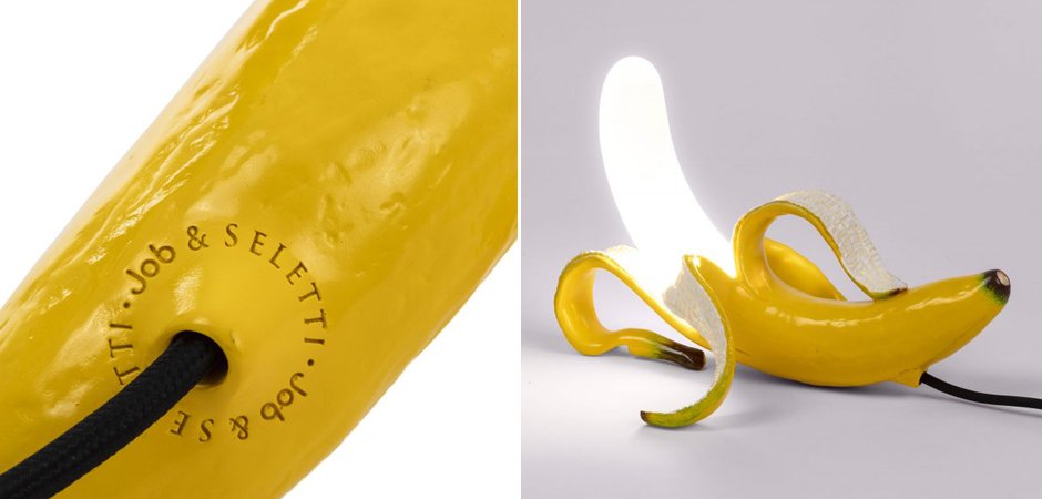 Лампа Seletti Banana Lamp Yellow Huey Design: Studio Job Лампа Seletti Banana Lamp Yellow Huey Design: Studio Job - Loft-Concept во Владивостоке