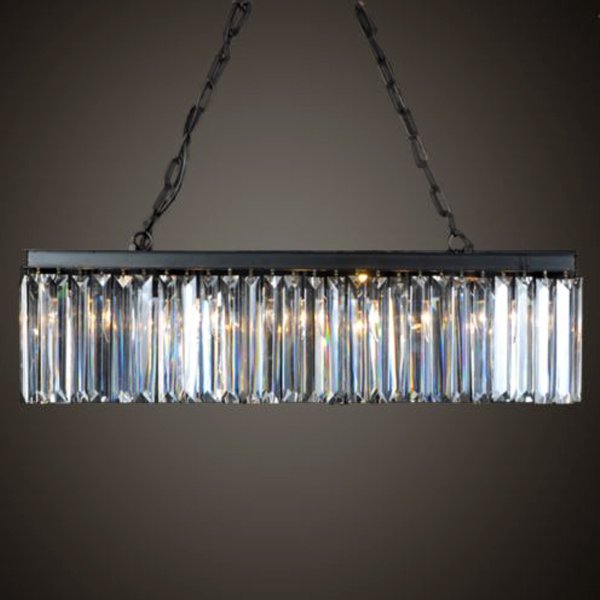 Люстра RH 1920 s ODEON Clear Glass Iron 90 Люстра RH 1920 s ODEON Clear Glass Iron 90 во Владивостоке | Loft Concept