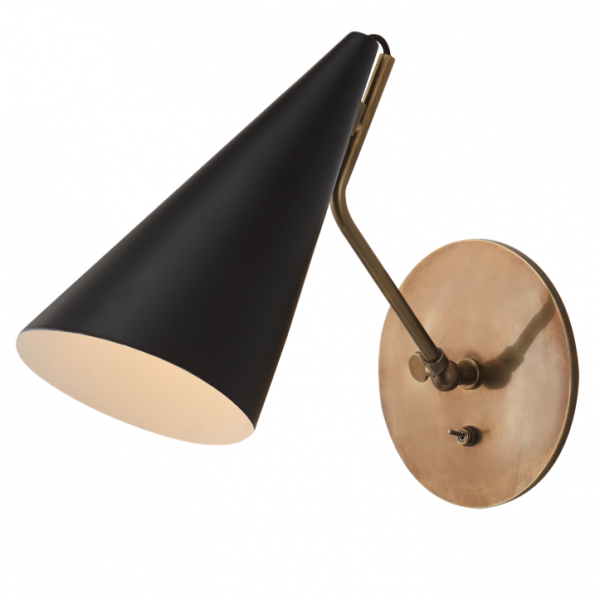 Бра VC light CLEMENTE wall lamp black Черный Бра VC light CLEMENTE wall lamp black Черный во Владивостоке | Loft Concept
