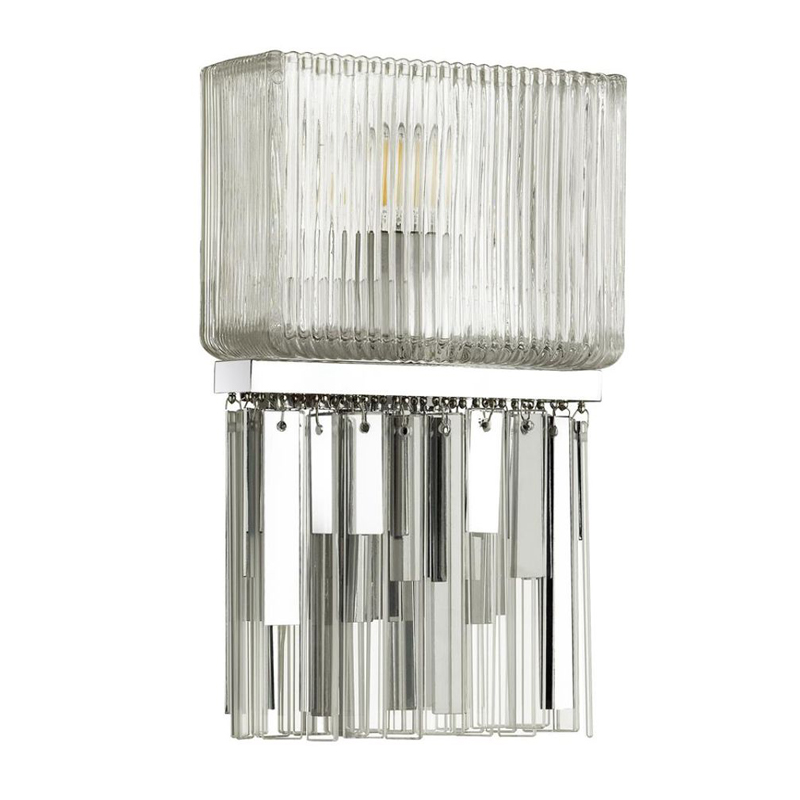 Бра Madelen Chrome Wall Lamp Хром Прозрачный (Transparent) Бра Madelen Chrome Wall Lamp Хром Прозрачный (Transparent) во Владивостоке | Loft Concept