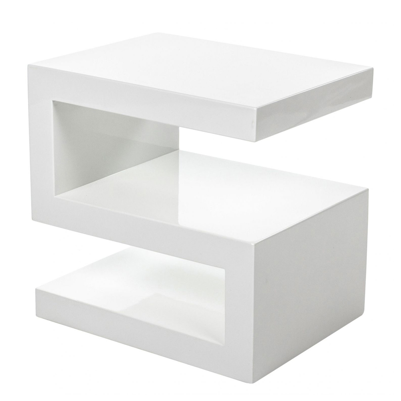 Приставной стол Ophelia Side Table Белый Приставной стол Ophelia Side Table Белый во Владивостоке | Loft Concept