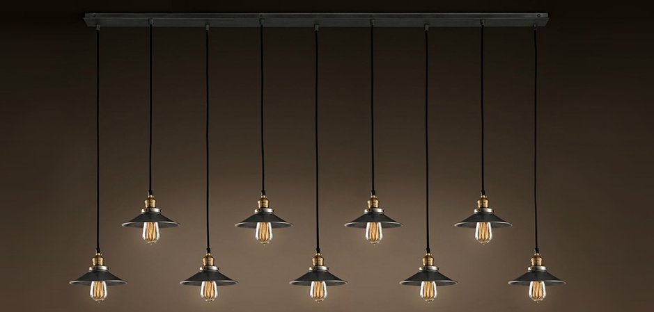 Потолочный светильник Loft Cone Pendant Line 9 Потолочный светильник Loft Cone Pendant Line 9 - Loft-Concept во Владивостоке