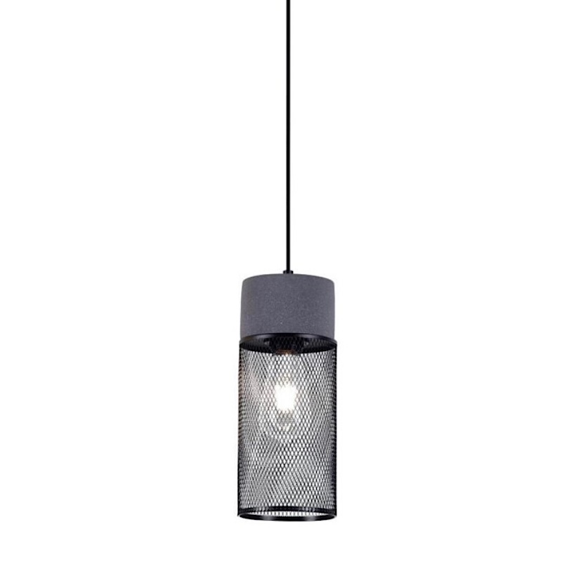 Подвесной светильник Loft Riveted Mesh Lighting Серый Черный матовый Подвесной светильник Loft Riveted Mesh Lighting Серый Черный матовый во Владивостоке | Loft Concept