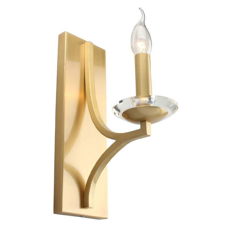 Бра Ancient Sophistication Brass с Хрустальным декором Латунь Бра Ancient Sophistication Brass с Хрустальным декором Латунь во Владивостоке | Loft Concept