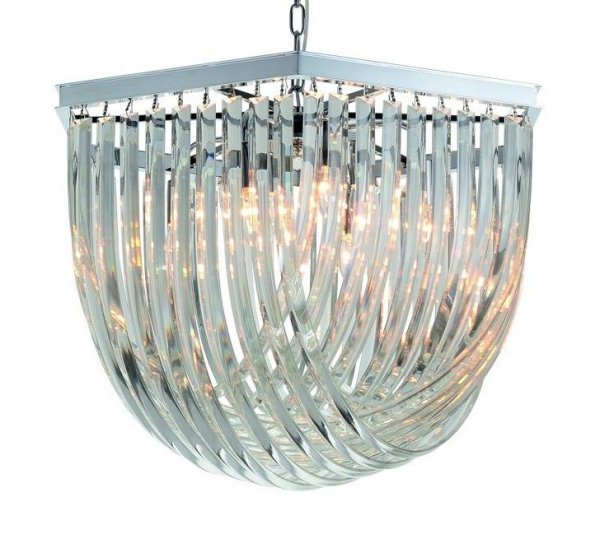 Люстра Chandelier Retro Lava 8 Хром Люстра Chandelier Retro Lava 8 Хром во Владивостоке | Loft Concept