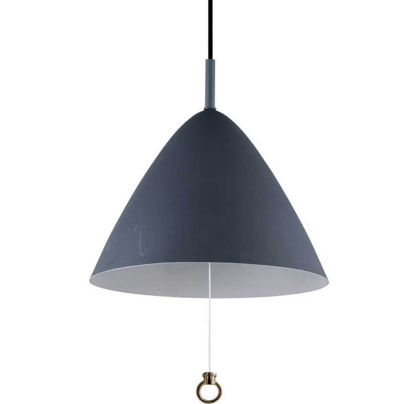 Подвесной светильник Cosmo Dome Cone black Черный Подвесной светильник Cosmo Dome Cone black Черный во Владивостоке | Loft Concept