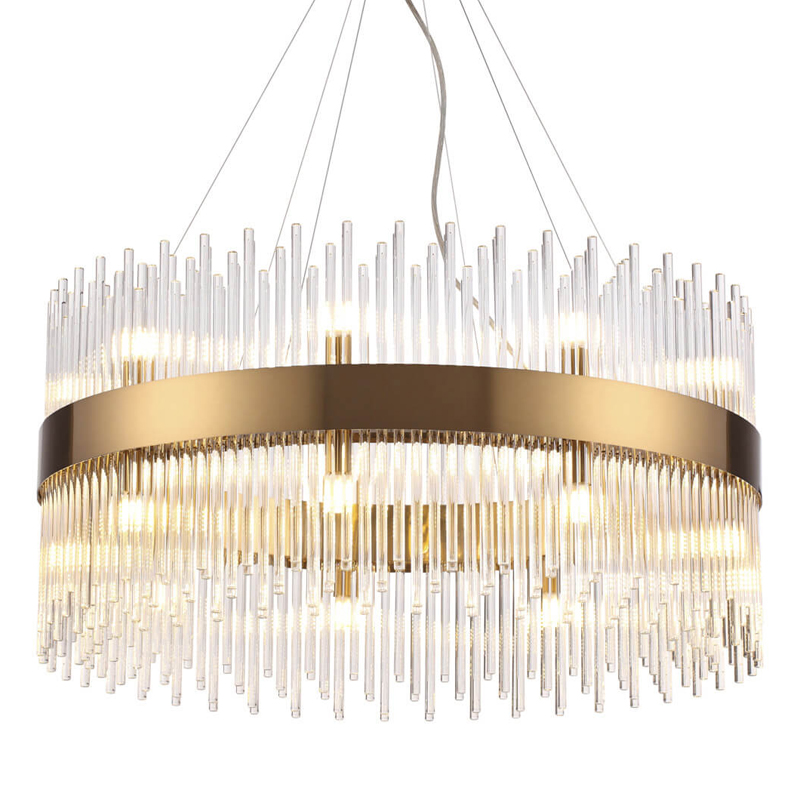 Люстра Nembus Lynn Chandelier Бронза Прозрачный Люстра Nembus Lynn Chandelier Бронза Прозрачный во Владивостоке | Loft Concept