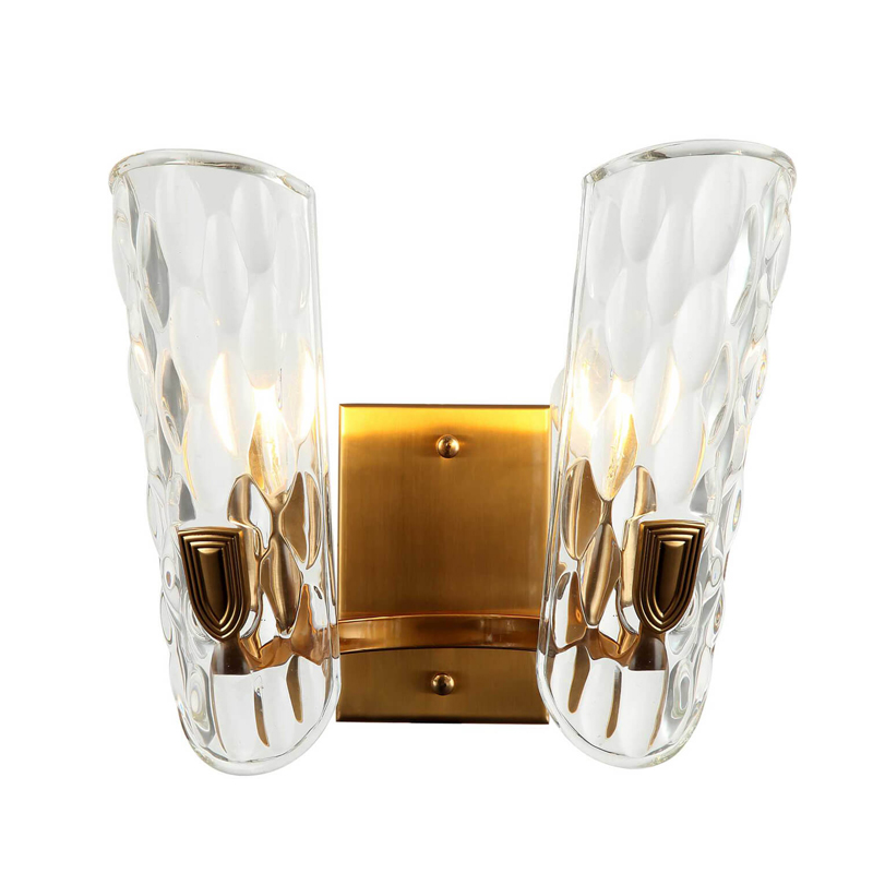Бра Plafond Glass Shield bronze Прозрачное Стекло Бронза Бра Plafond Glass Shield bronze Прозрачное Стекло Бронза во Владивостоке | Loft Concept
