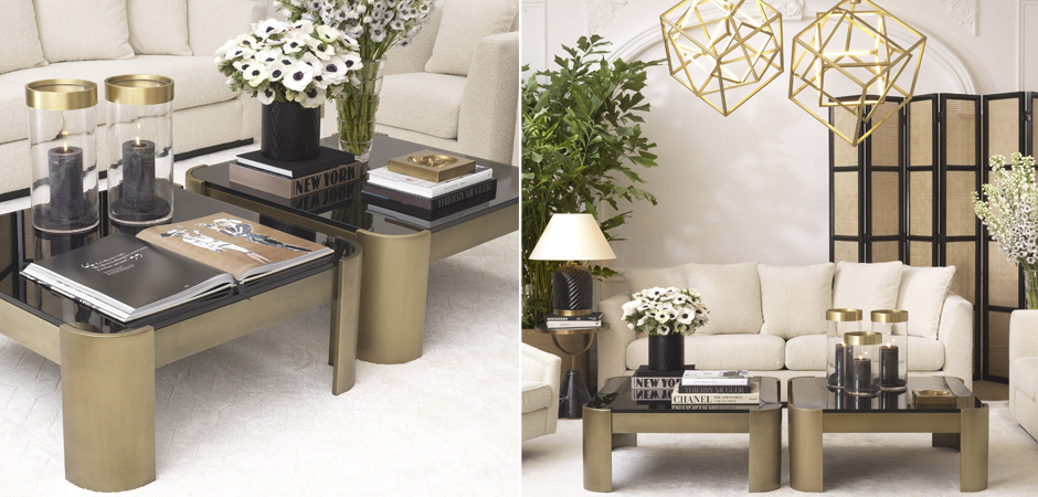 Кофейный стол Eichholtz Coffee Table Courrier Кофейный стол Eichholtz Coffee Table Courrier - Loft-Concept во Владивостоке