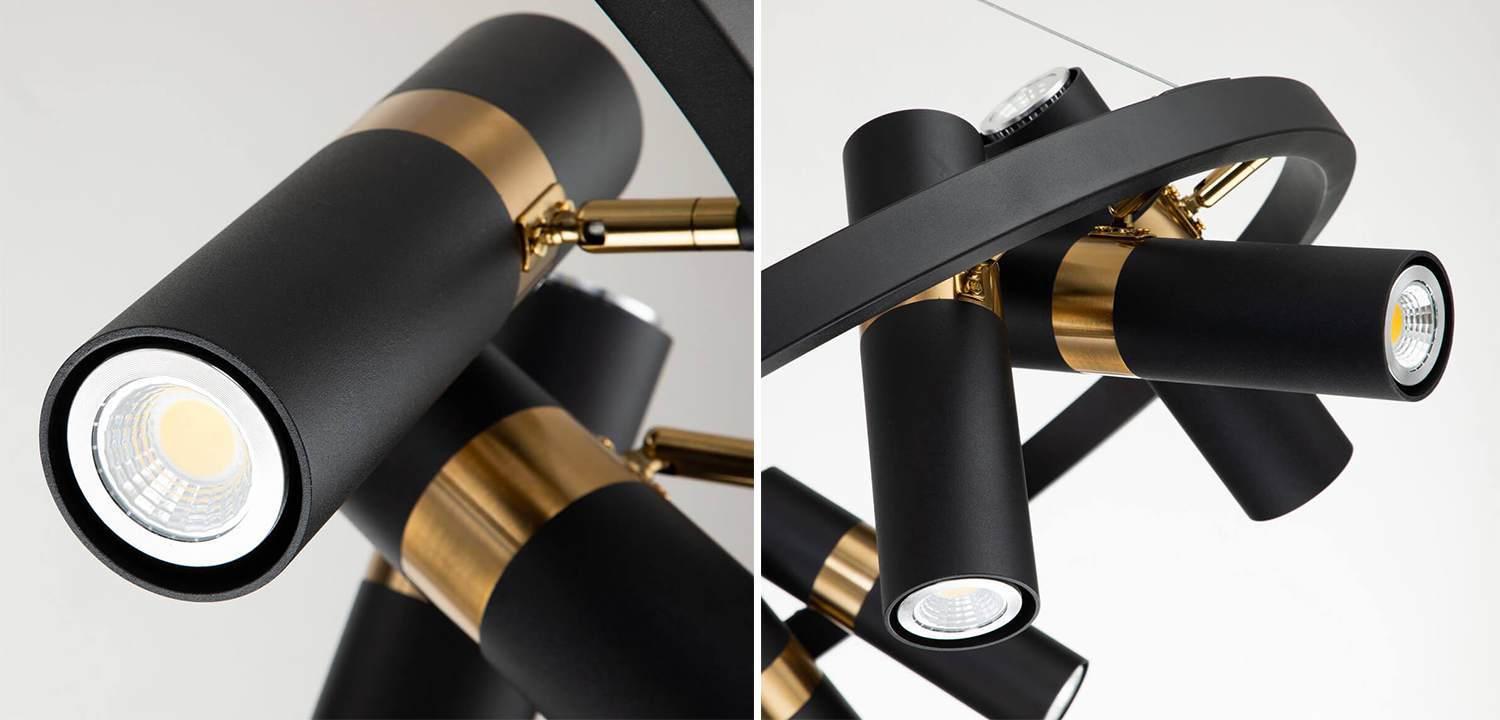 Люстра Rickon Chandelier Spot 18 - фото