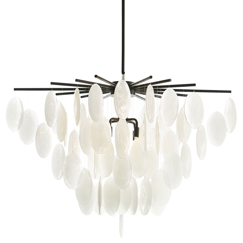 Люстра Arteriors TIFFANY CHANDELIER Черный Прозрачный Люстра Arteriors TIFFANY CHANDELIER Черный Прозрачный во Владивостоке | Loft Concept