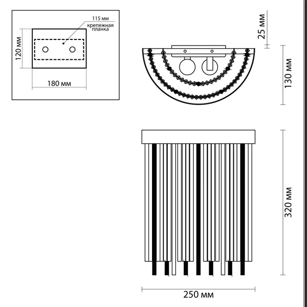 Бра Niemira Wall lamp Бра Niemira Wall lamp во Владивостоке
