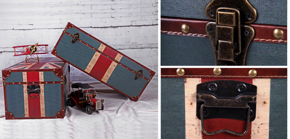 Сундук Union Jack Wooden - фото №2
