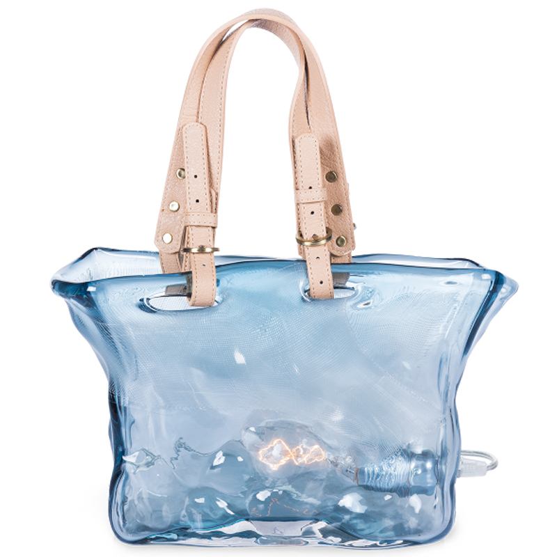 Настольная лампа Bag Lamp blue Голубой Настольная лампа Bag Lamp blue Голубой во Владивостоке | Loft Concept