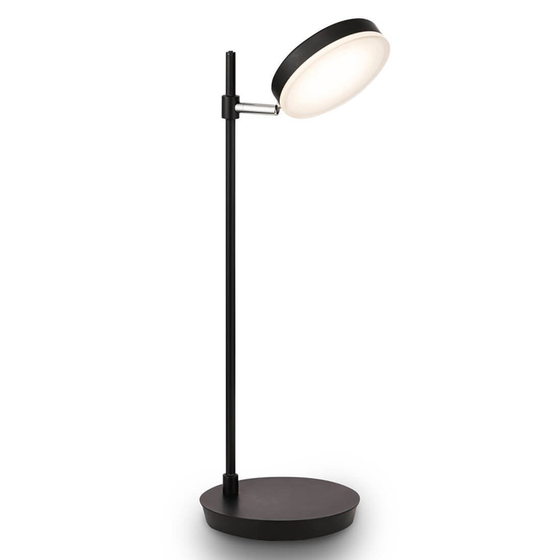 Настольная лампа Maxine Light Table Lamp Черный Белый Настольная лампа Maxine Light Table Lamp Черный Белый во Владивостоке | Loft Concept