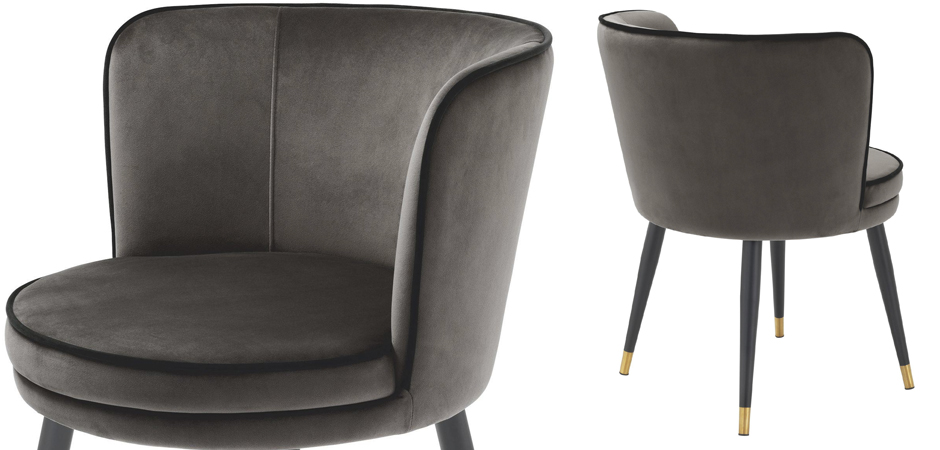 Стул Eichholtz Dining Chair Grenada grey Стул Eichholtz Dining Chair Grenada grey - Loft-Concept во Владивостоке
