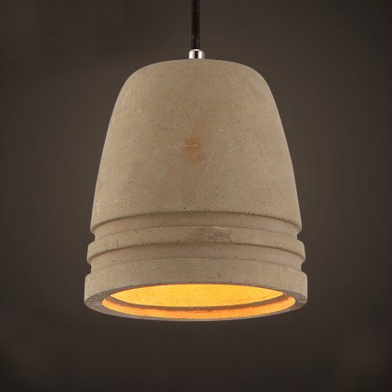 Подвесной светильник Art Concrete Pendant №6 Серый Подвесной светильник Art Concrete Pendant №6 Серый во Владивостоке | Loft Concept