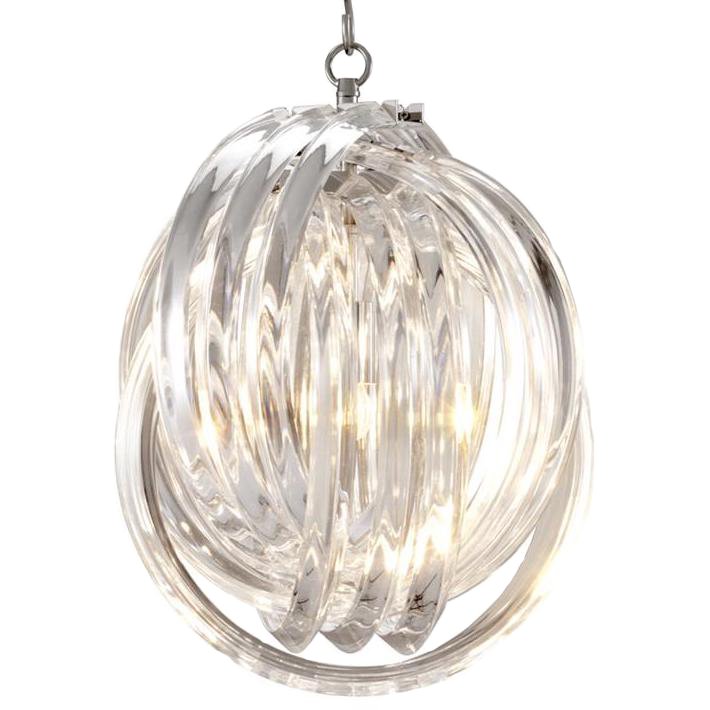 Люстра Chandelier Marco Polo S Прозрачный (Transparent) Никель Люстра Chandelier Marco Polo S Прозрачный (Transparent) Никель во Владивостоке | Loft Concept