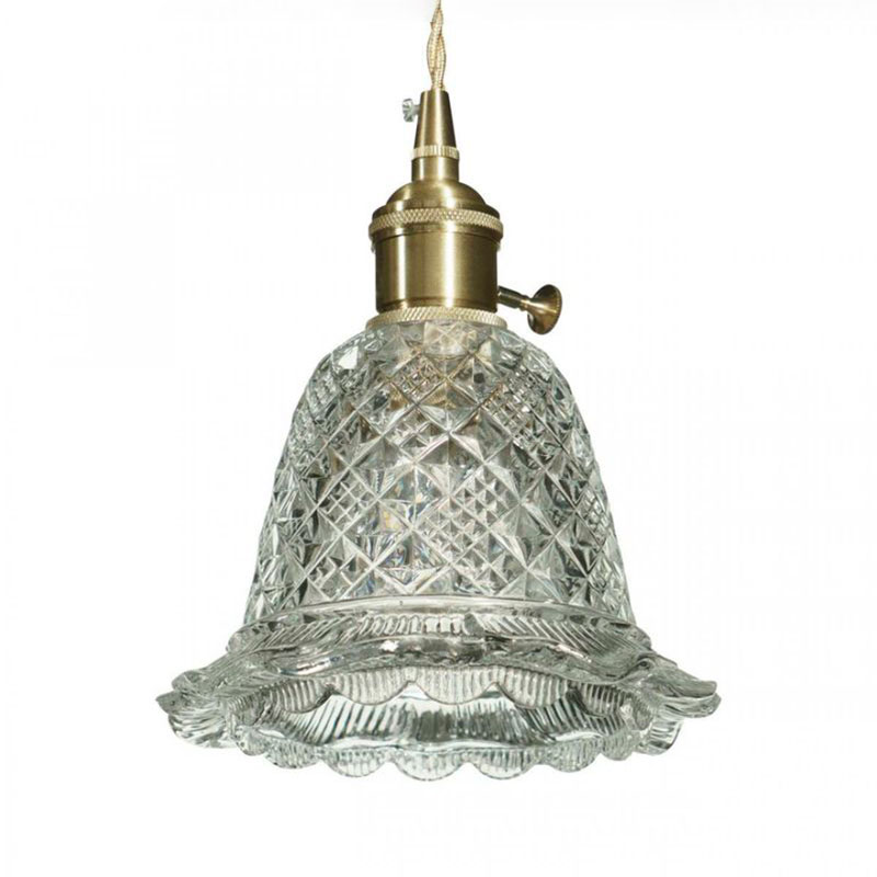 Подвесной светильник lee broom DECANTERLIGHT pendant IV Латунь Прозрачное Стекло во Владивостоке | Loft Concept 