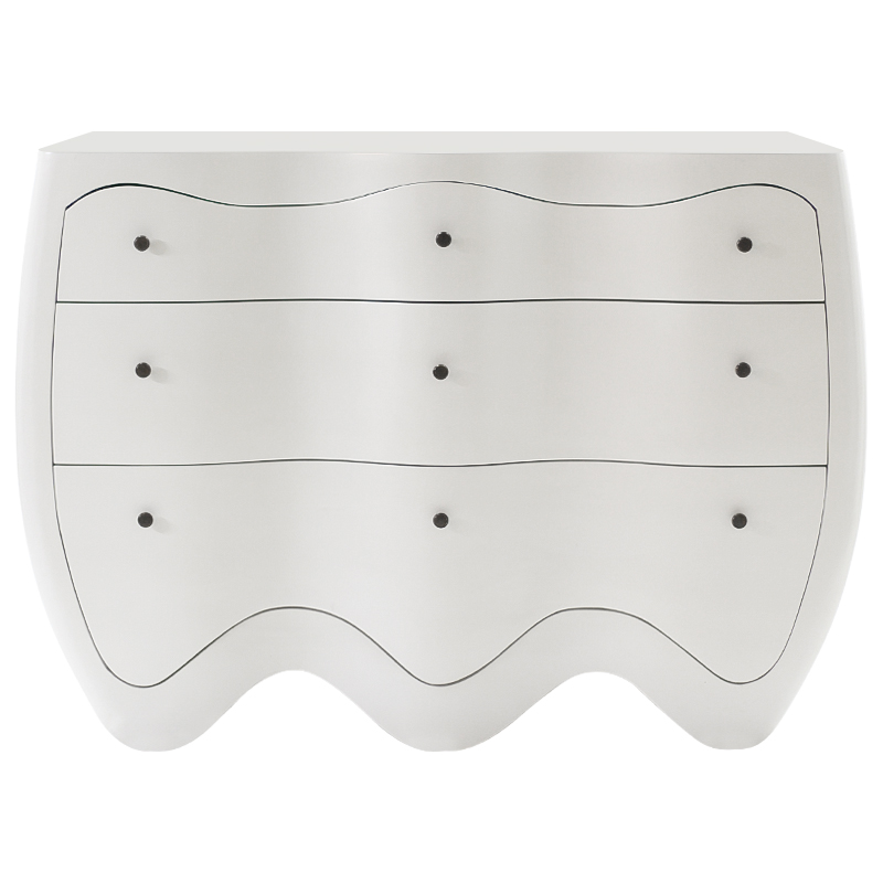 Комод WAVES Kelly Wearstler Chest of Drawers Белый Комод WAVES Kelly Wearstler Chest of Drawers Белый во Владивостоке | Loft Concept