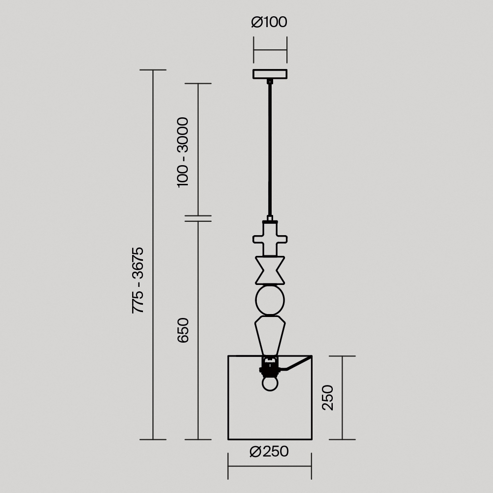 Подвесной светильник Comforty Е27 во Владивостоке
