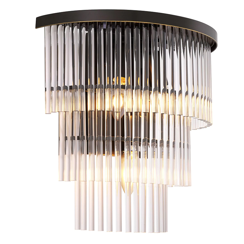 Бра Eichholtz Wall Lamp East Bronze Прозрачное Стекло Темная бронза Бра Eichholtz Wall Lamp East Bronze Прозрачное Стекло Темная бронза во Владивостоке | Loft Concept