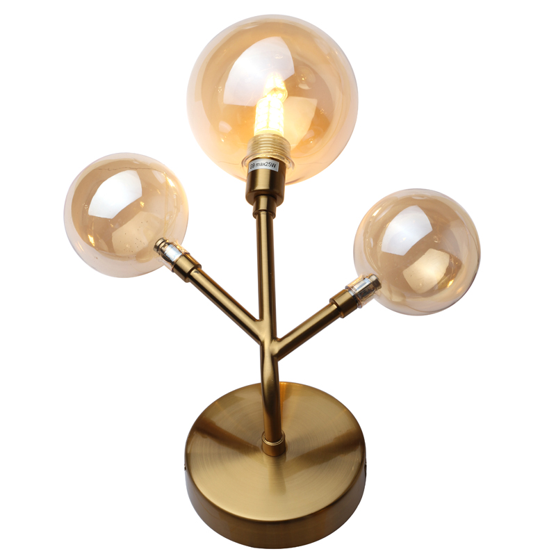 Бра Berries Trio Sconce bronze Бронза Прозрачный Бра Berries Trio Sconce bronze Бронза Прозрачный во Владивостоке | Loft Concept