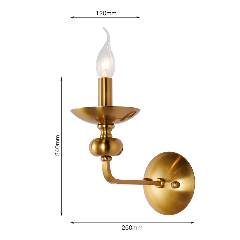 Бра бронзового цвета Candelabrum во Владивостоке