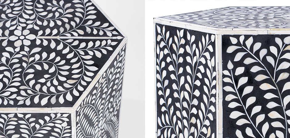 Табурет Inlaid Bone Hexagon Табурет Inlaid Bone Hexagon - Loft-Concept во Владивостоке