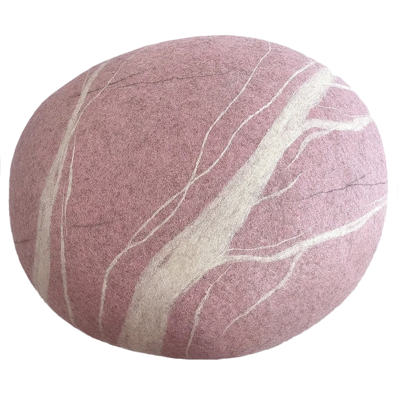 Пуф - Розовый Камень PINK DREAM Розовый Белый Пуф - Розовый Камень PINK DREAM Розовый Белый во Владивостоке | Loft Concept