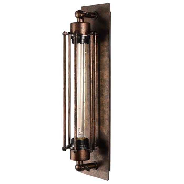 Бра Loft Industrial Edison Cage Momo vintage Бурая ржавчина Бра Loft Industrial Edison Cage Momo vintage Бурая ржавчина во Владивостоке | Loft Concept
