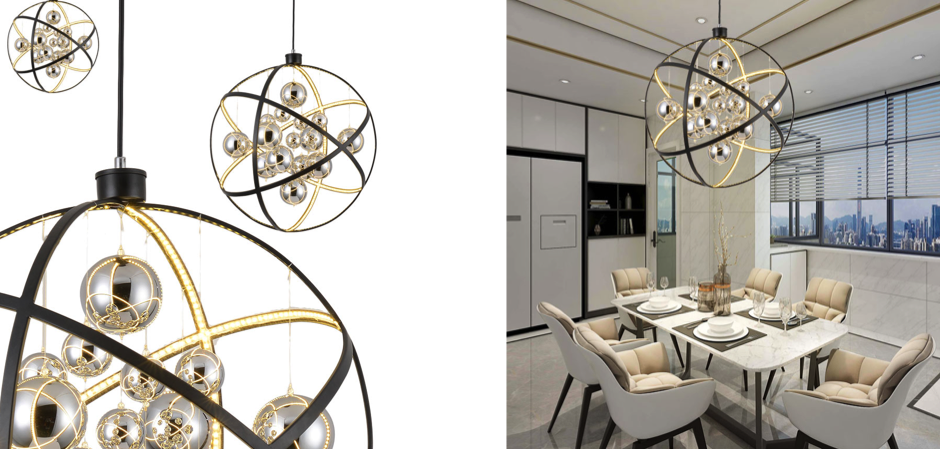 Люстра Atomic nucleus Chandelier Люстра Atomic nucleus Chandelier - Loft-Concept во Владивостоке