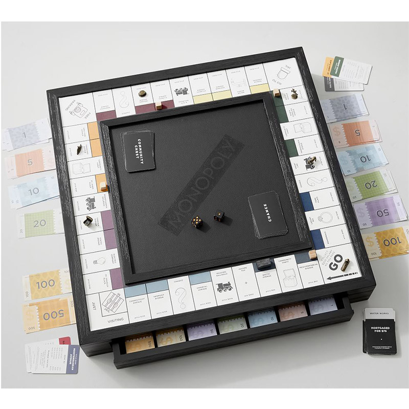 Настольная Игра "Монополия" Black Luxury Edition Черный Настольная Игра "Монополия" Black Luxury Edition Черный во Владивостоке | Loft Concept