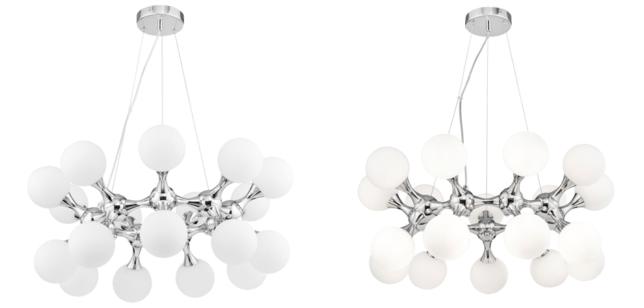 Люстра MOONDROP Chandelier Chromium 18 Люстра MOONDROP Chandelier Chromium 18 - Loft-Concept во Владивостоке