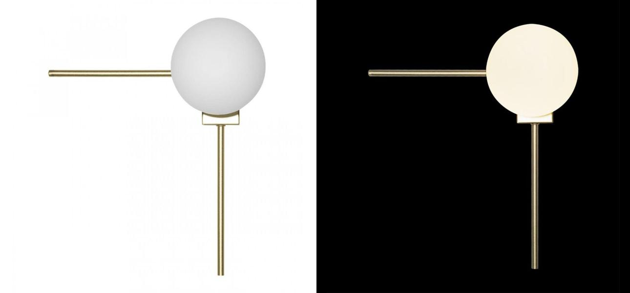 Бра Direct Rays Gold 32 см - фото