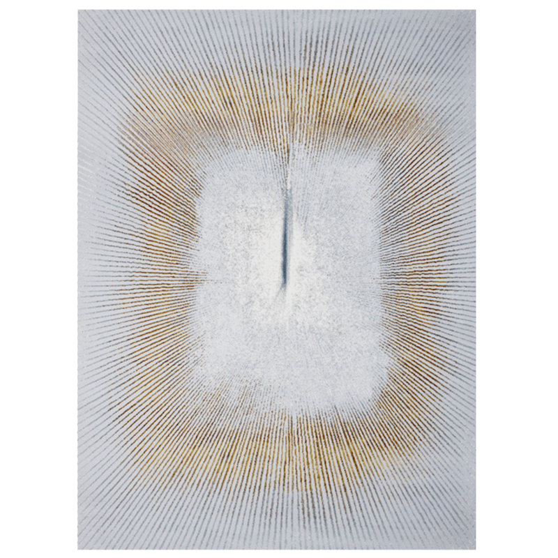 Большой Ковер Golden Rays Luxury Carpet Серо-голубой Бежевый Большой Ковер Golden Rays Luxury Carpet Серо-голубой Бежевый во Владивостоке | Loft Concept