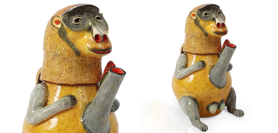 Кувшин Обезьяна с Кукурузой Monkey Teapot Кувшин Обезьяна с Кукурузой Monkey Teapot - Loft-Concept во Владивостоке