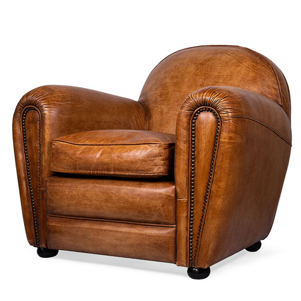 Кресло кожаное Old Town Flight brown Коричневый Кресло кожаное Old Town Flight brown Коричневый во Владивостоке | Loft Concept