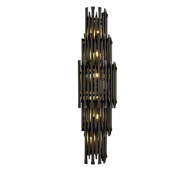 Бра MATHENY V WALL LAMP by DELIGHTFULL Black Черный матовый Бра MATHENY V WALL LAMP by DELIGHTFULL Black Черный матовый во Владивостоке | Loft Concept