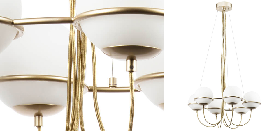 Люстра Melissa Chandelier Champagne 6 Люстра Melissa Chandelier Champagne 6 - Loft-Concept во Владивостоке