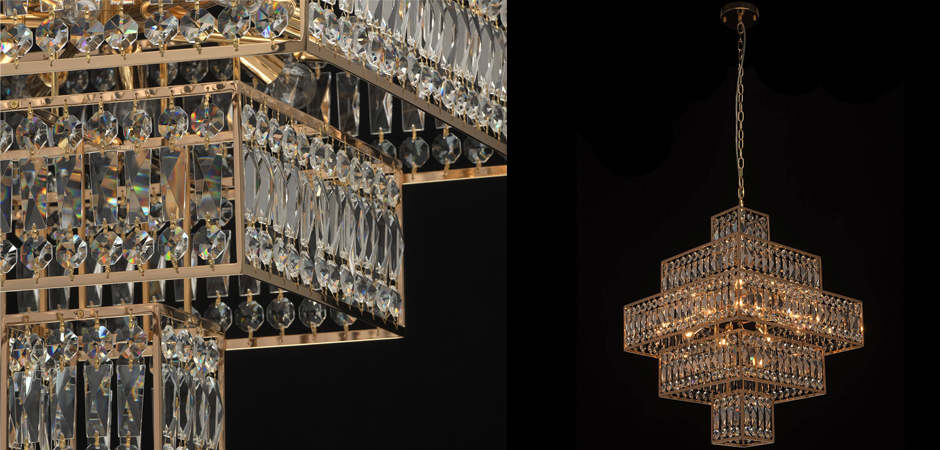 Люстра Crystal Inserts Lamp 16 Люстра Crystal Inserts Lamp 16 - Loft-Concept во Владивостоке