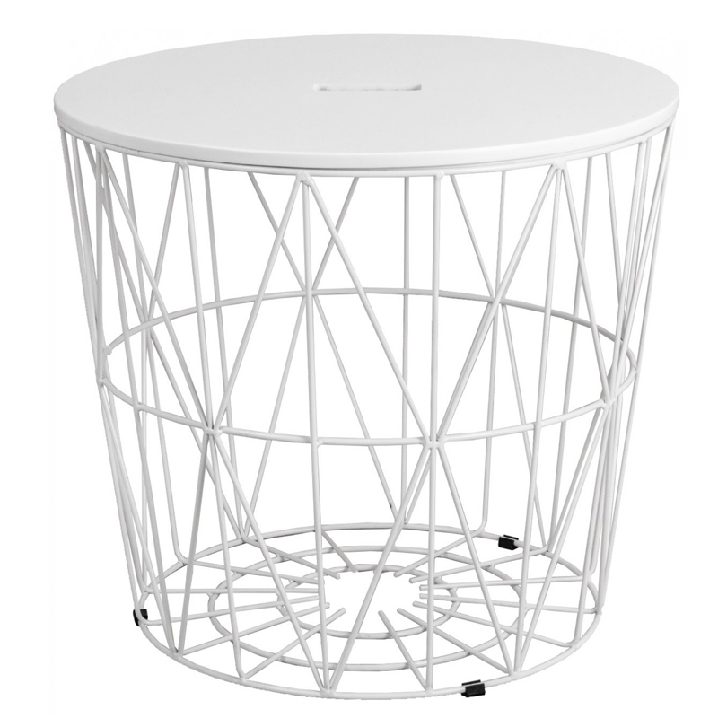 Приставной стол Cambria Side Table white Белый Приставной стол Cambria Side Table white Белый во Владивостоке | Loft Concept