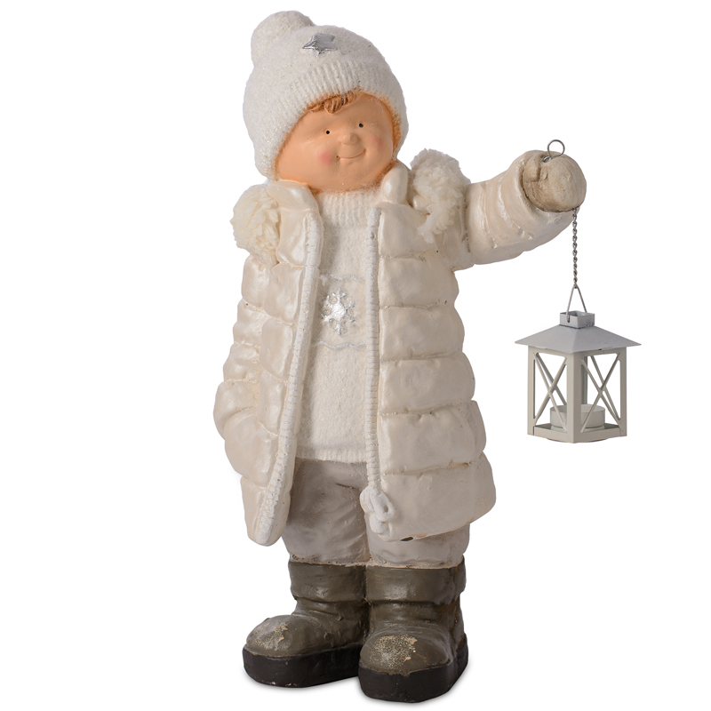 Статуэтка Winter Boy Бежевый Статуэтка Winter Boy Бежевый во Владивостоке | Loft Concept